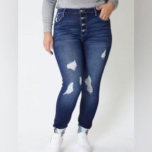 New Kancan high rise, skinny, distressed jeans